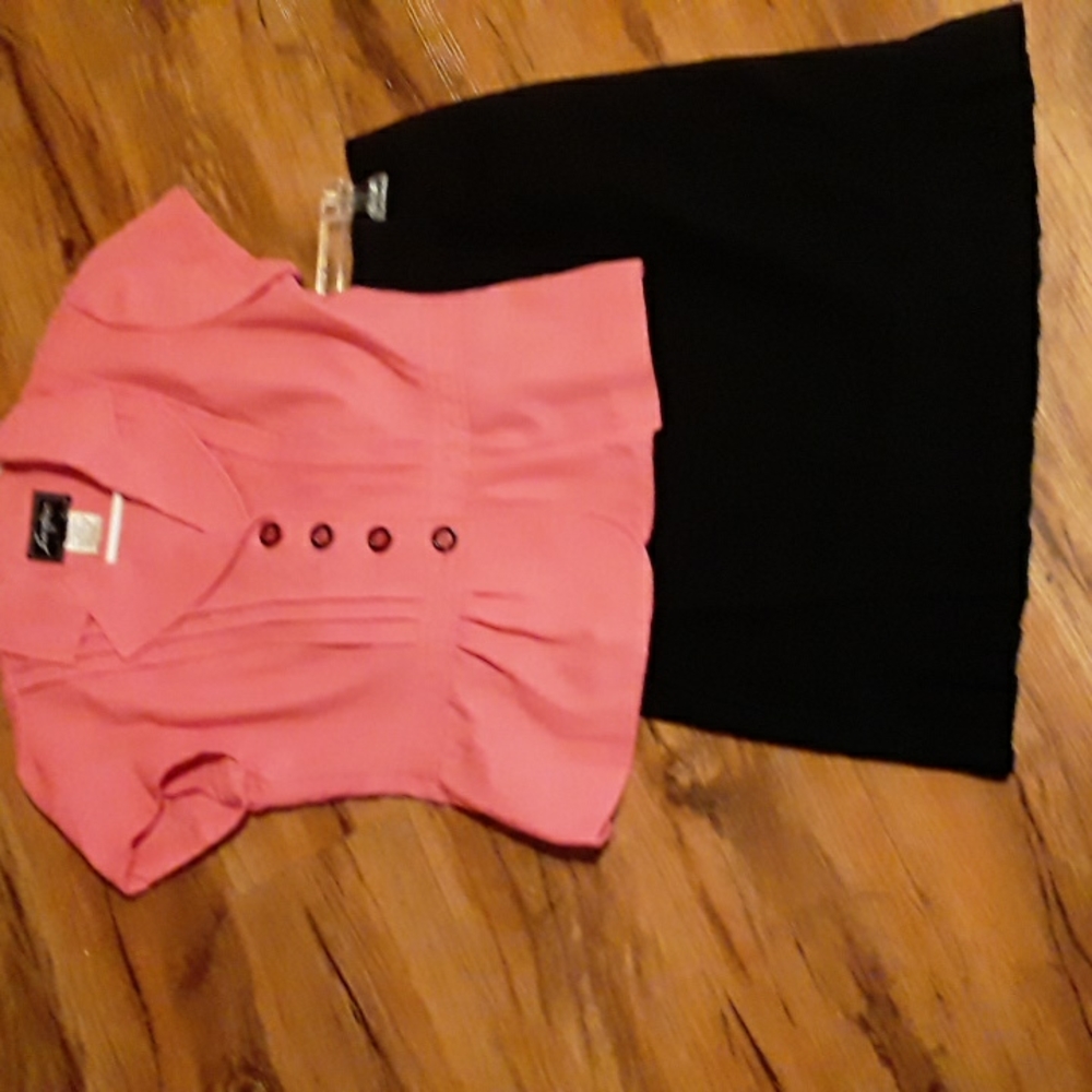 Sweet suit Petite skirt set, size 6P